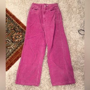 BDG/Urban Outfitters wide leg pant ribbed